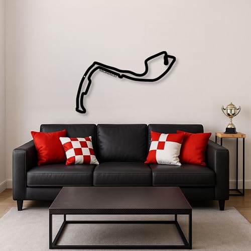 Circuit F1 Monaco déco murale pour salon et terrasse : créez une ambiance sportive moderne