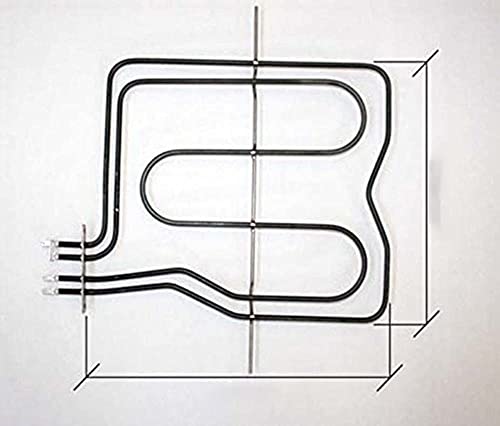 Résistance Four adaptable no originale B6 – 8tp2 – 6h35 Ariston Indesit Supérieur Double 1000 + 1200 W Re 1752