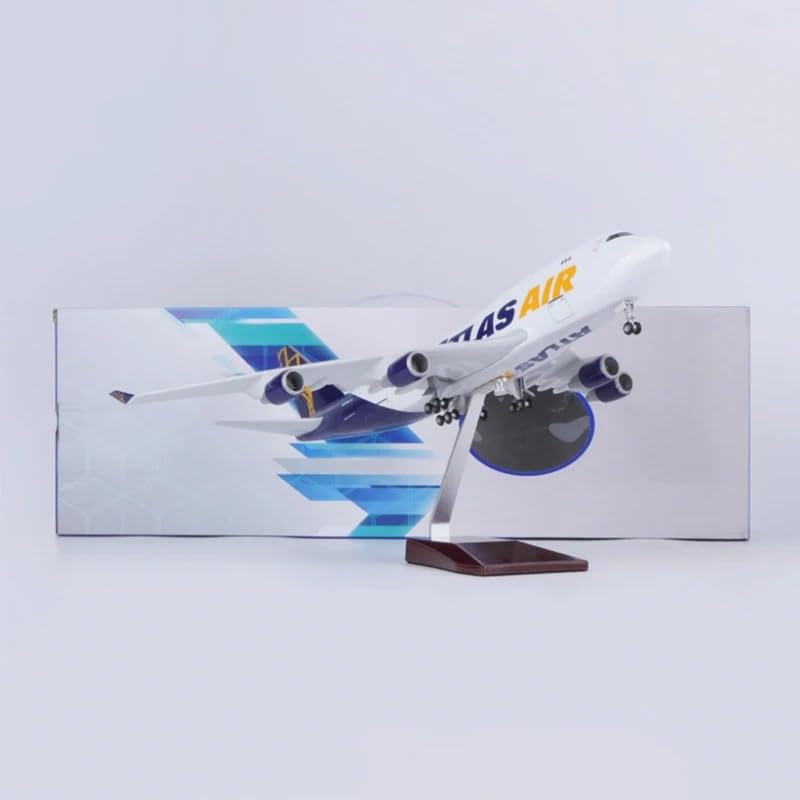 AirModels Atlas Air Boeing 747 1/150 Scale Resin Model Airplane Toy Collectable Gift