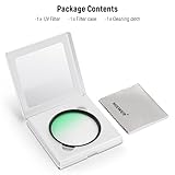 NEEWER 72mm MC UV Protection Filter 24 Layer Multi Resistant Nano Coatings/HD Optical Glass/Water Repellent/Scratch Resistant/Aluminum Alloy Ultra Slim Frame/Ultraviolet Filter - Image 8