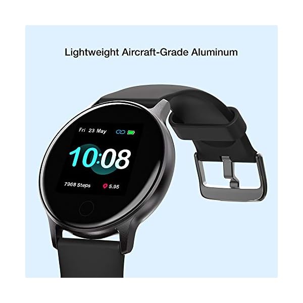 UMIDIGI Smart Watch for Android Phones Compatible with Samsung iPhone, Sleep Tracker Waterproof Smartwatch with Heart Rate Monitor, Fitness Tracker for Women and Men-Uwatch 2S