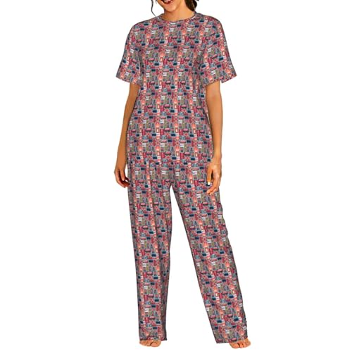 Pyjama léger Angleterre femme solution anti-chaleur pour la nuit
