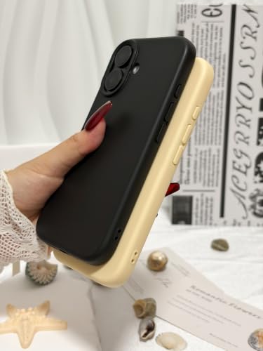 Coque compatible avec iPhone 16 Plus silicone protection anti-choc rouge - 6