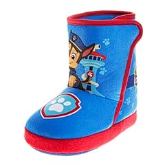 Slipper Boots - Blue Red