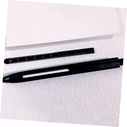 Bolígrafos de Gel Abaodam con regla 5 pcs tinta negra para estudiantes miniatura 7
