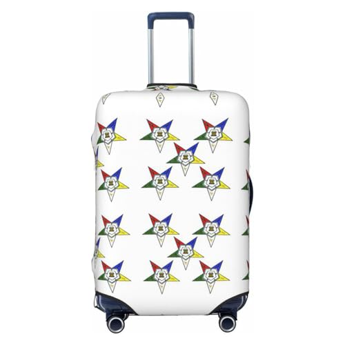 Stars Eastern Stars Print Luggage Suitcase Cover Protector Luggage Washable Covers With Concealed Zipper