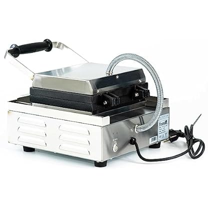 foodis Waffeleisen Bubble Form 1700W mit Heizanzeige & Timerfunktion - Gastronomie Waffelmaschine mit Temperaturregulierung 60-300°C - Waffle Maker, Waffel-Eisen, Blasenwaffeleisen – Bild 7