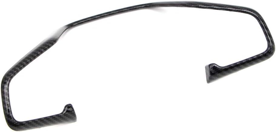 Dreamseek Steering Wheel Cover Strip Trim for 10th Gen Honda Civic 2016 2017 2018 2019 2020 2021 Interior Steering Wheel Decoration Sticker Carbon Fiber Style