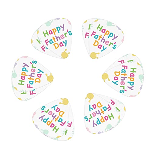 Ensemble de 12 médiators de guitare Hand And Happy Fathers Day pour guitare acoustique, guitare électrique, contrebasse… - Les Beatles, Paul McCartney, John Lennon, RIngo Starr, George Harrison Ensemble de 12 médiators de guitare Hand And Happy Fathers Day pour guitare acoustique, guitare électrique, contrebasse… – Image 3