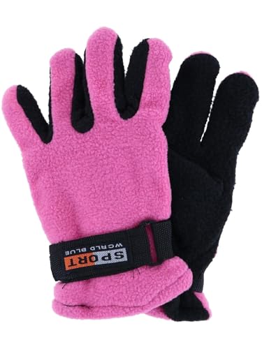 Image of CTM Kids' 5-13 Insulated Fleece Winter Glove