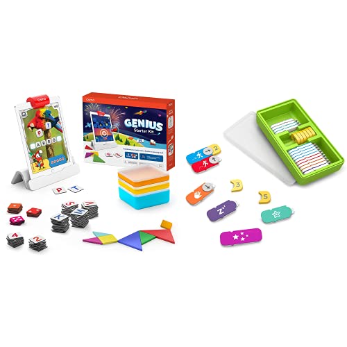 Osmo - Genius Starter Kit for iPad + Coding Family Bundle for iPa...