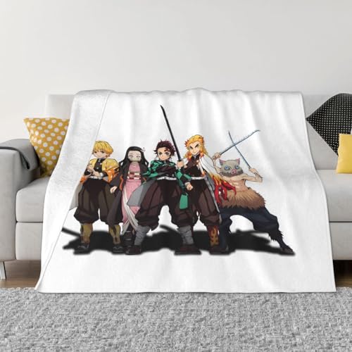 【新品】鬼滅の刃　毛布シングル　4枚まとめ売り ブランケット 集合(4人) ひざ掛け毛布 「鬼滅の刃」 | 雑貨・小物