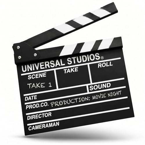 BIGOTTERS Movie Film Clap Board, Hollywood Clapper Board Wooden Film Directors Clapboard Photography...