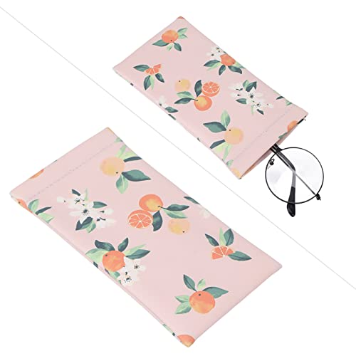 Bolsa de óculos, bolsas de armazenamento de óculos de couro PU leve na moda para óculos de sol de te