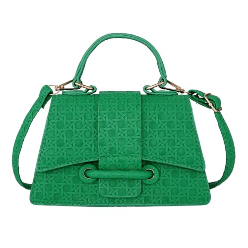 Image of Ayliss Micro Mini Crossbody Handbag Women's Purse Clutch Cute Mini Trendy Bag Top Handle PU Leather Shoulder Bag