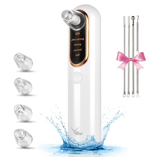 Yccu-Blackhead-Remover-Vacuum4-Suction-Power-Mode-Blackhead-Remover-ToolBlack-Head-Remover-for-FaceRechargeable-Pore-Vacuum-Cleaner-Acne-Whitehead-ExtractorBlackhead-Sucker-for-Facial-Cleansing