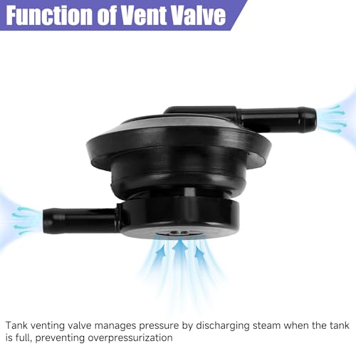 Image of Gas Fuel Tank Vent Valve Compatible with Predator 212 196cc 224 301cc 420cc Engine Coleman CT200U BT200X KT196 Mini Bike Gas Pressure Washer Generator Powersports Parts