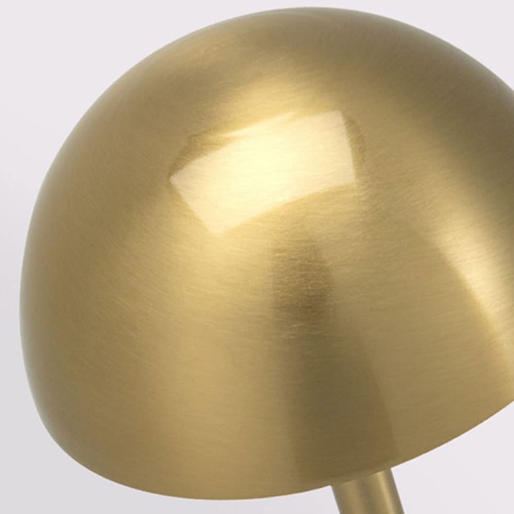Bezprzewodowa ładowana lampa stołowa LED galwanizacja metalowa lampa biurkowa 3 poziomy jasności regulowana dotykowa przenośna lampa biurkowa