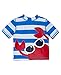 In Fashion Kids Boys Crab Rashguard Shirt (2T) Blue