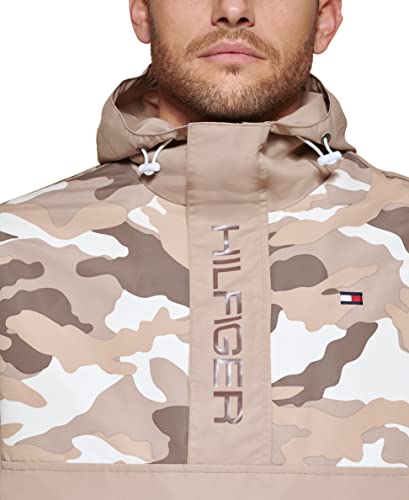 Image of Tommy Hilfiger Men's Retro Lightweight Taslan Popover Jacket