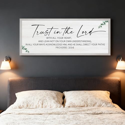 Trust in the Lord with all Your Heart Framed Wall