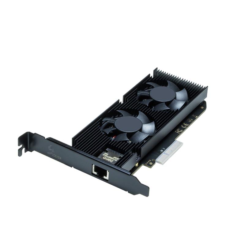 Xillinx Alveo SN1000 2枚＋アダプターセット Amazon | XikeStor 10G RJ45 PCIeネットワークカード AQC107