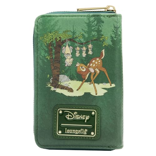 Loungefly DISNEY CLASSIC BOOKS BAMBI ZIP AROUND WALLET3