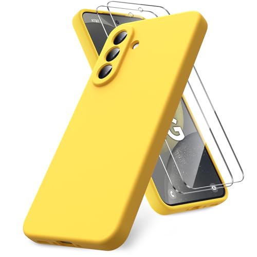Coque Samsung A37 5G jaune pour éviter les rayures et bris d'écran