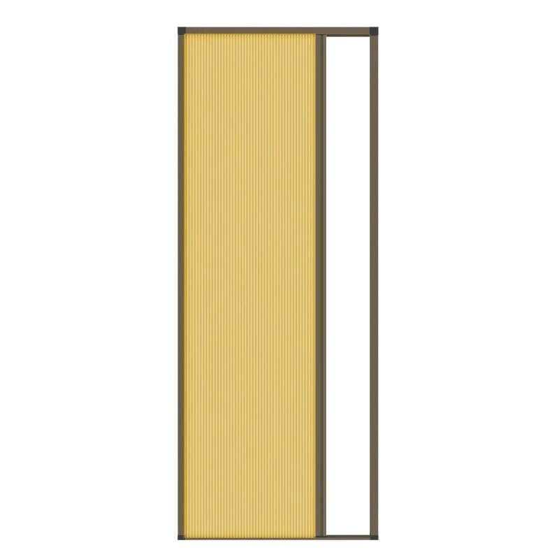 XLIHAWY Puerta Plegable Tipo Acordeón, Retráctil Concertina con Marco Aluminio, Puerta Plegable Interna para Gabinete para Baño Cocina(60x40cm)