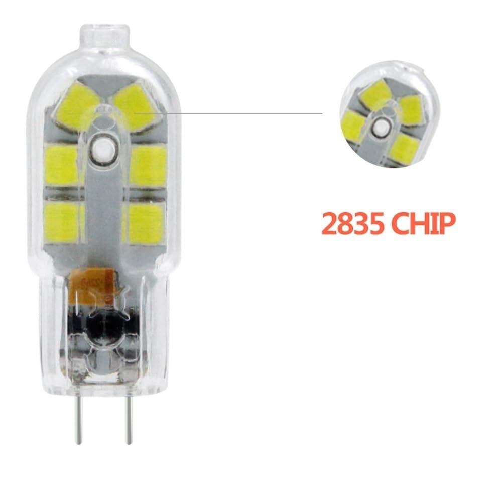YSJX Lighting, Confezione da 20, Lampadina a LED Faretto G4/G9 AC220V 2W SMD2835 Lampadario a LED con copertura trasparente/lattiginosa(Cold White,G9 220V Milky)