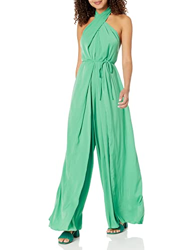 ASTR THE LABEL Women's DAMIA JUMPSUIT, green, S