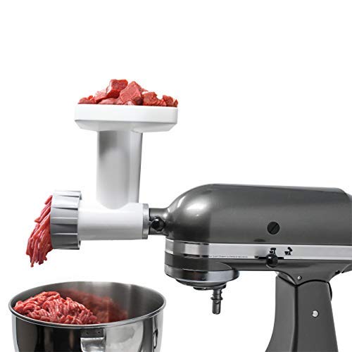 Food Grinder KitchenAid Mixer Accessory - Reliable Meat Mincer and Food Mixer Grinder