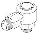 Tompkins LSS-6801-16-16 Live Swivel, JIC to O-Ring Elbow 90* Dual Plane Swivel, 1 5/16-12 x 1 5/16-12, Brass