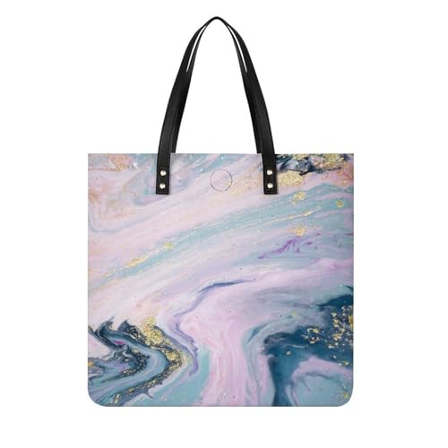 Sac à main bicolore rose et bleu idéal pour vos voyages et sorties quotidiennes