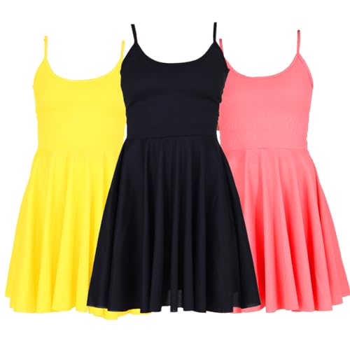 Kit 3 Vestidos Ribana Godê Rodado Catarina