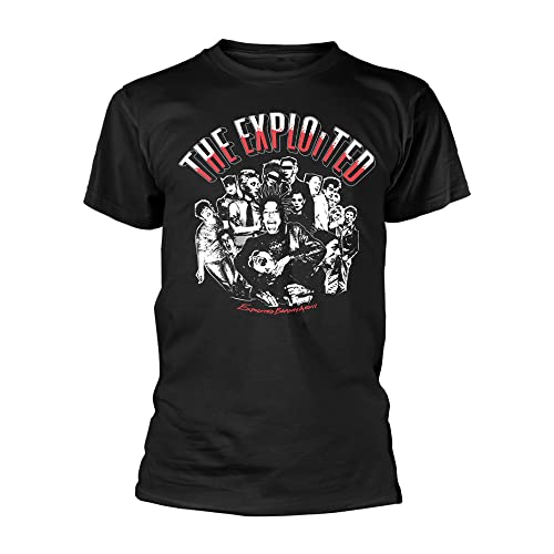 T-shirt The Exploited Barmy Army vêtement groupe punk noir homme