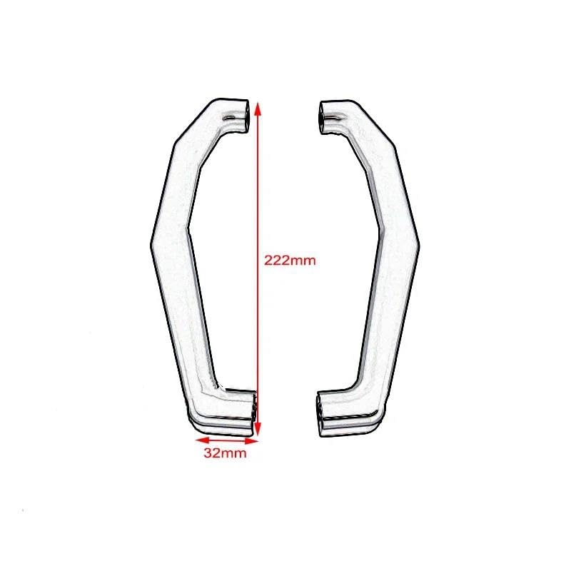 Barras de sujeción para Yamaha MT09 2022 asideros traseros moto con agarre ergonómico antideslizante 2