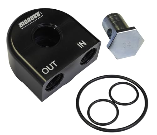 Moroso 23682 90-Degree Remote Oil Filter Adapter, 3/4"-16 - Image 4