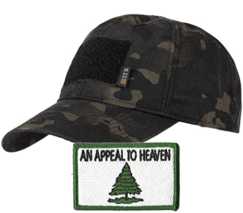 Gadsden and Culpeper 5.11 Flag Bearer Cap Bundle Multicam-Black - Appeal to Heaven
