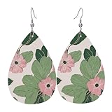 Design unique : les boucles d'oreilles pendantes conviennent à différentes formes de visage ; impression recto verso exquise, boucles d'oreilles uniques et tendance pour vous. Avec des couleurs vives, associez-les à vos vêtements préférés pour un style sans effort.