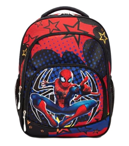 Image of Stylbase Kid School Backpack Bag for Girls and Boys | Ideal School Picnic Travel & Travelling Bag |17 Inches 4 Compartments, Water-Resistant Multipurpose for Kids