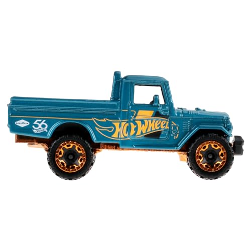 Modelo coleccionable Hot Wheels Toyota Land Cruiser miniatura 4