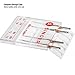 SINGER 4847 Universal Ball Point Machine Needles, Size 70/10, 80/12, 4-Count