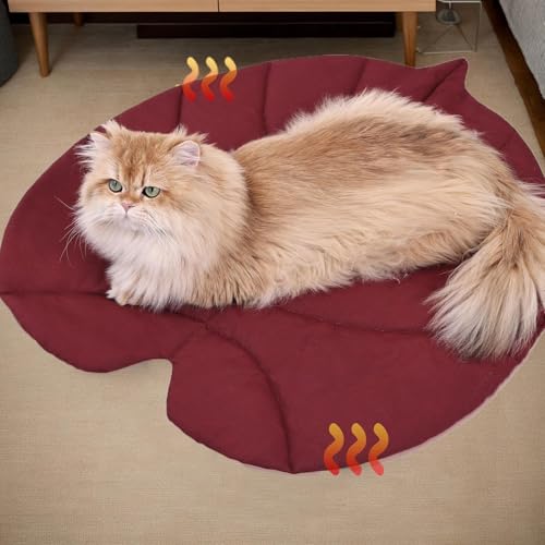 Tapis imperméable pour chien chat forme feuille isolant voyage