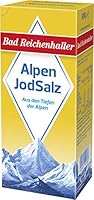 Bad Reichenhaller Marken JodSalz Reines Alpensalz aus Natursole, 500 gramm