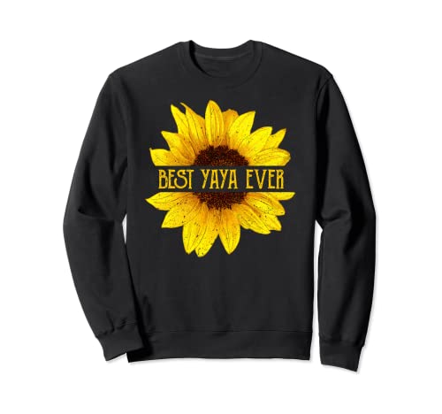 Divertida mejor ropa de girasol Yaya Ever Sudadera