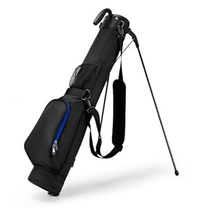 Lightweight Golf Bag with Stand Travel Golf Bag Stand Golf Club Bag Par 3 Carry Bag Durable Pitch N Putt for Driving Range and Executive Courses
