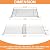 PETKAO Adjustable Grill Warming Rack for Charbroil Performance 3/4 Burner Grill Replacement Parts 463448021 463365021 463352521 463732623 463354021, Swing Away Grid for Charbroil Grill Accessories