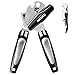 Produktbild FACIACC Dosenöffner, 3 in 1 Sicherheits-Edelstahl Deckelöffner, Glatte Kante, Mit Rutschfestem Griff und Ergonomischem Drehknopf, Für ältere Menschen / Camping / Koch, mit Wein Kapselheber