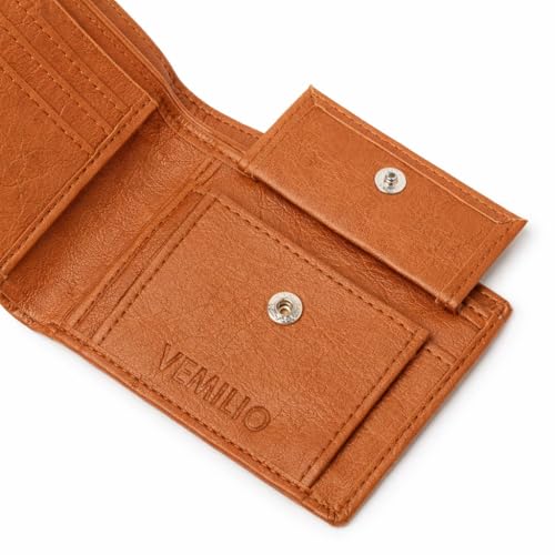 Image of VEMILIO Wallet & Reversible Belt Combo Gift Set for Men | Vegan Leather Material